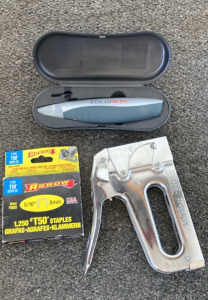 ColdHeat soldering Gun, Staple Gun, Staple Gun Staples
