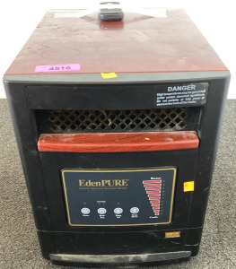 Eden PURE Quartz Infrared Portable Heater With Remote