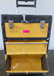 Portable Tool Box On Wheels Stackable 3 In 1