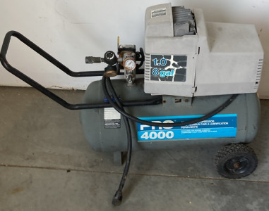 Pro 4000 1.0 8 Gal Oilfree Air Compressor (Works!)