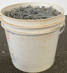 Bucket Of Long Nails