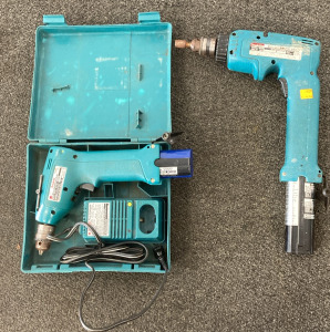 Makita Cordless Drill With Fast Charger (Works!) and Makita Cordless Driver Drill