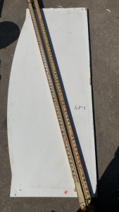 (2) Vintage Surveyors Rods