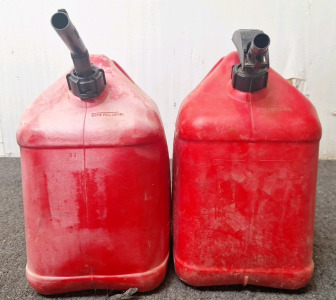 2 (5 Gallon) Gas Cans...BB16