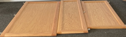 Assorted Sizes Of Cabinet Doors
