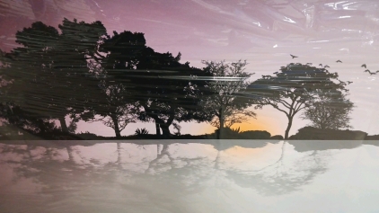 Beautiful Wall Canvas Art 55"&times;28"