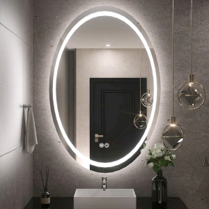 TETOTE 24x36 Oval LED Bathroom Mirror