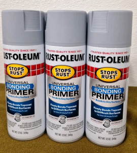 (6) Cans Rust-Oleum Universal Bonding Primer