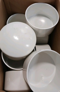 (10) NDS 8" Drain Cap SP17