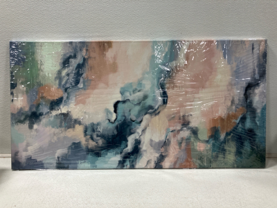 Large Canvas Abstract Print- In (Pictures)