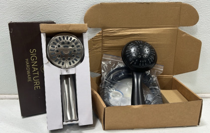 (2) Shower Heads in Original Packaging