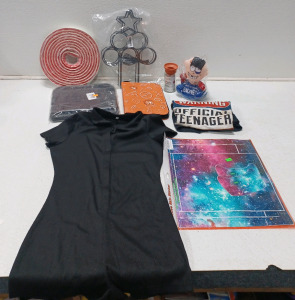(1) Picture Book (1) T-Shirt Size Small (1) Adhesive Strip (4) Trellis For Climbing Plants (1) Size Small Romper & More
