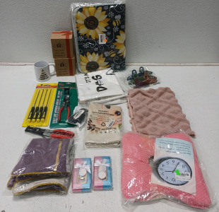 Assorted Throw Pillow Covers (2) Valve Sten Seal Pliers (4) Snap Ring Pliers & More