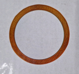 (1) SORBAIRA, Woven Rattan Framed Mirror, 24" Diameter
