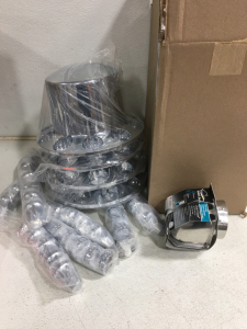 Semi Truck Wheel Covers and Case Of( 23) Dryer Vent Elbows