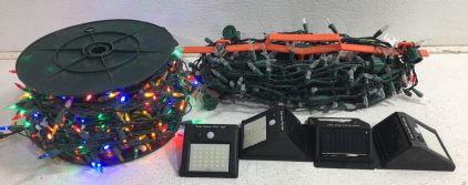 Strings Of LED lights (2), Solar Wall Light