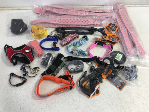 Pet Collars, Harnesses, Leashes