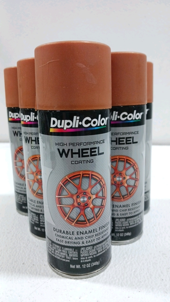 thumbnail image 2 of Duplicolor High Performance Gloss Black Wheel Paint (12 Oz) - 6 Pack - Durable, Chip Resistant 2 of 13
