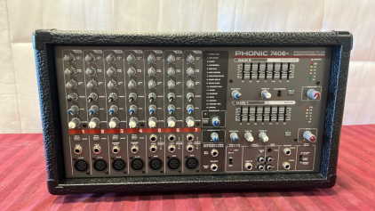 Phonic Mixer, Not Tested