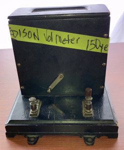 Edison Volmeter 150 Years Old