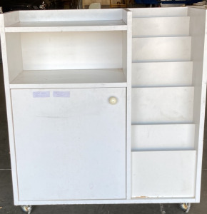 Rolling Cart ( H-35&rdquo;,L-32&rdquo;,W-15&rdquo;)