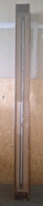 13ft custom light fixture w/antique shutters