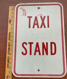 Street Sign - Taxi Stand
