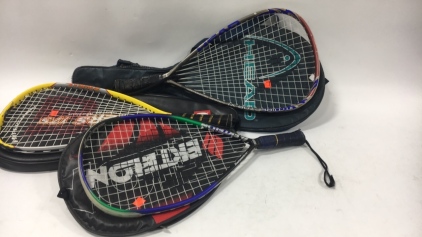 (3) Tennis Rackets