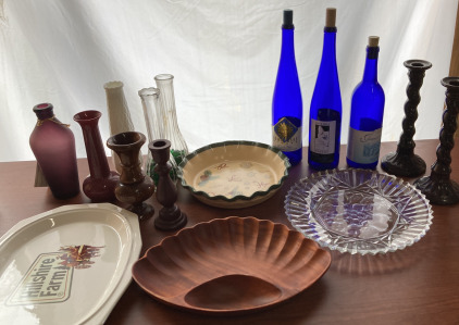 Serving Dishes, Bottles & Vases
