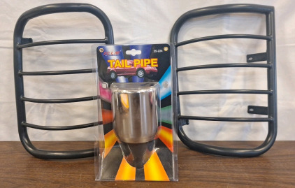 Tail Pipe & Black Light Covers