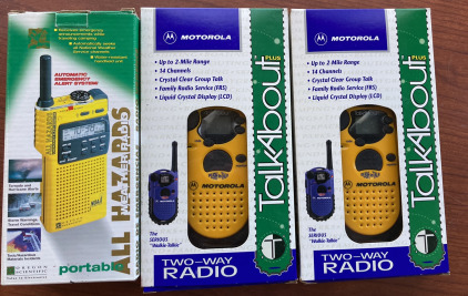 All Weather Radio, Motorola Two Way Radio (2)