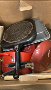 Skillets, Pans, Cutting Boards, etc