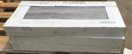 (3) Boxes of Tile Flaviker Hanger Cole 23&rdquo;5/8x 11&rdquo;3/4 .. Sp-13