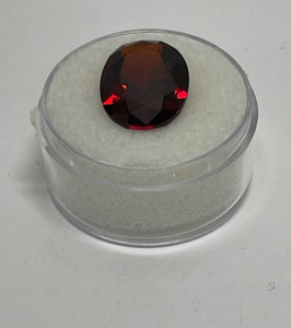 10.90ct. Pigeon Blood Red Ruby Oval VVS Diamond Cut Gemstone