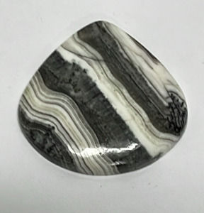 52.05ct. Natural Zebra Striped Jasper Gemstone Cabochon