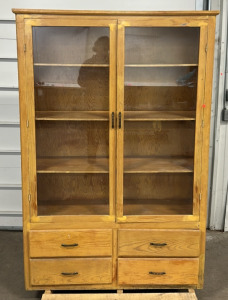 47 1/4’’ x 15’’ x 72’’ Wooden Storage Hutch