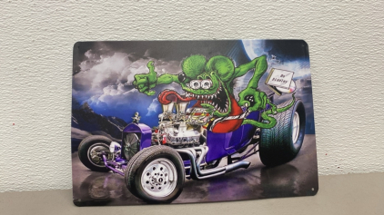 (1) Rat Fink Cart Toon BO Diddley