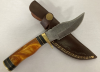 Fixed Blade Damascus Knife