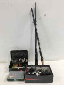 Fishing Rods, Reels, and Tackle