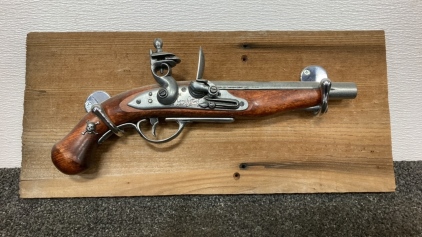 Replica Flintlock Pistol On Display