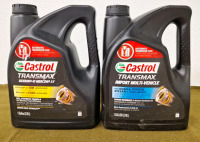 (1) Gallon Castrol Transmax Dextron VI & Mercon LV, Automatic Transmission Fluid h (1) Gallon Transmax Import/Multi Vehicle Automatic Transmission Fluid