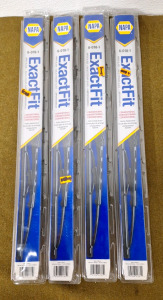 (4) NAPA Exact Fit Wiper Blades, 6-018-1