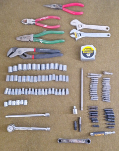 (1) 1/4" Ratchet W/Assorted Sockets & More