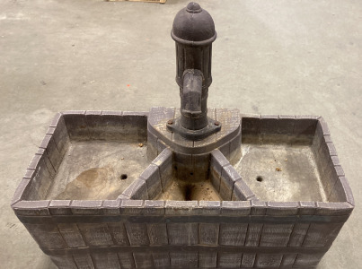 Water Fountain Decor (L-3ft,H-3rt,W-17&rdquo;)