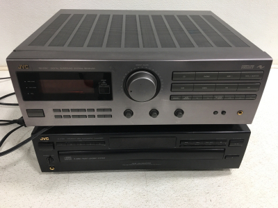 JVC Surround System Receiver and 5CD Changer