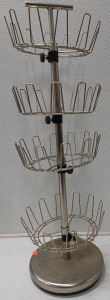 (1) Heavy Duty 4-Tier Revolving Shoe Tree