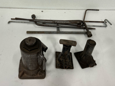 (3)Bottle Jacks W/ Handles
