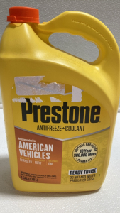 1gal Prestone Antifreeze and Coolant for American Vehicles