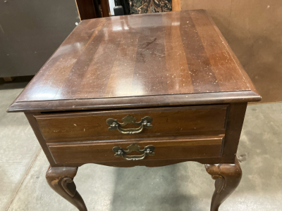 Wooden End Table