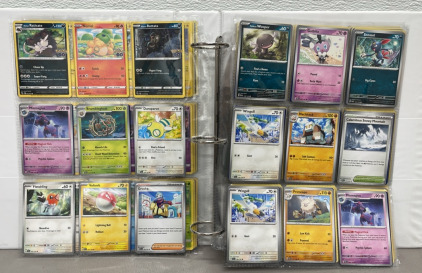 (150+) Pokémon Cards, With Rares And Holos In Binder